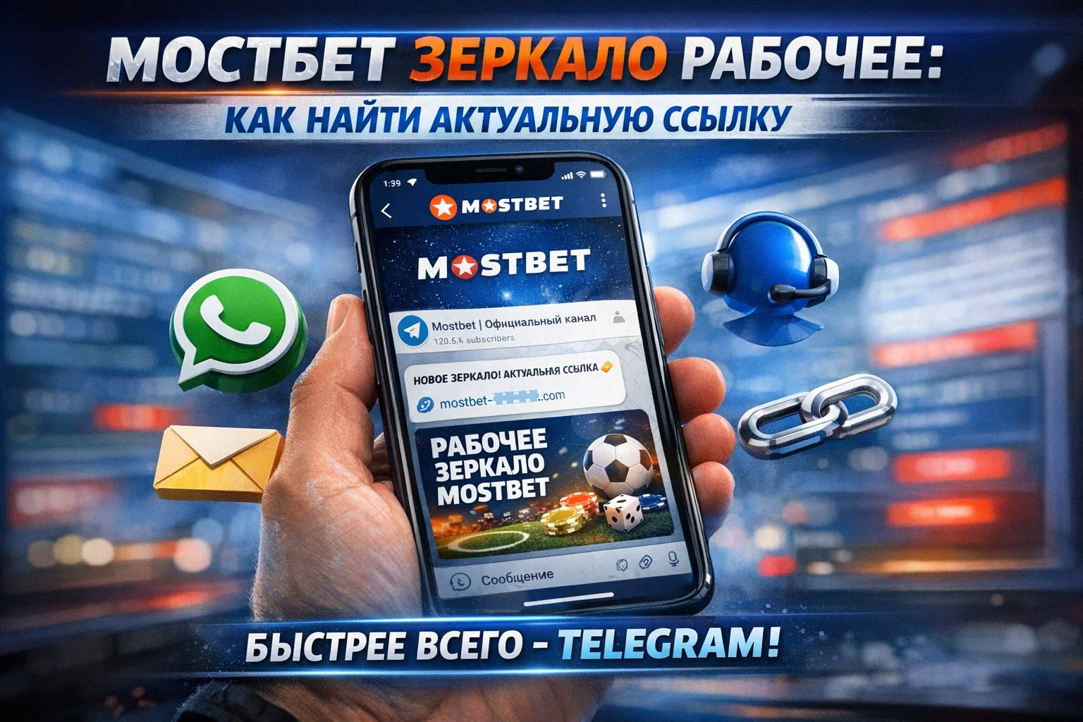Официальные зеркала Mostbet через Telegram-канал и проверенные источники