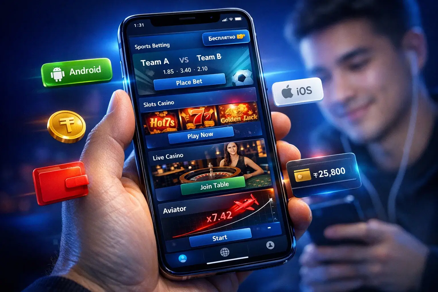 Скачать Mostbet APK на Android в Казахстане - установка приложения